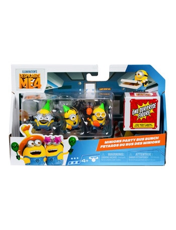 Despicable Me 5cm Collectible 4-Pack Figures, Assorted product photo