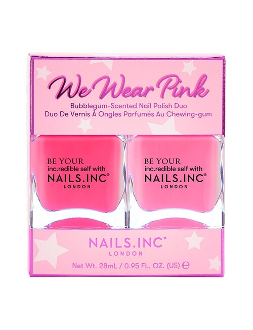 Nails Inc We Wear Pink Nail Polish Duo product photo