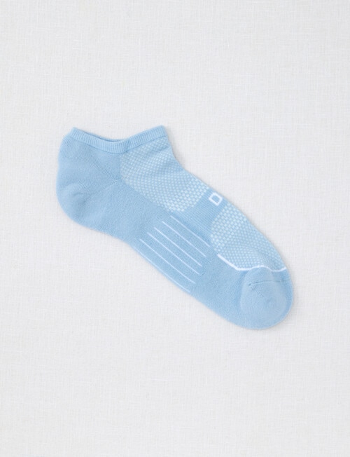 DS Socks Mesh Top Coolmax Liner Sock, Chambray, 5-9 product photo