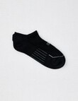 DS Socks Mesh Top Coolmax Liner Sock, Black, 5-9 product photo