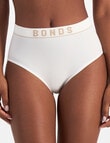 Bonds Retro Rib Hi Hi Brief, White, 8-22 product photo