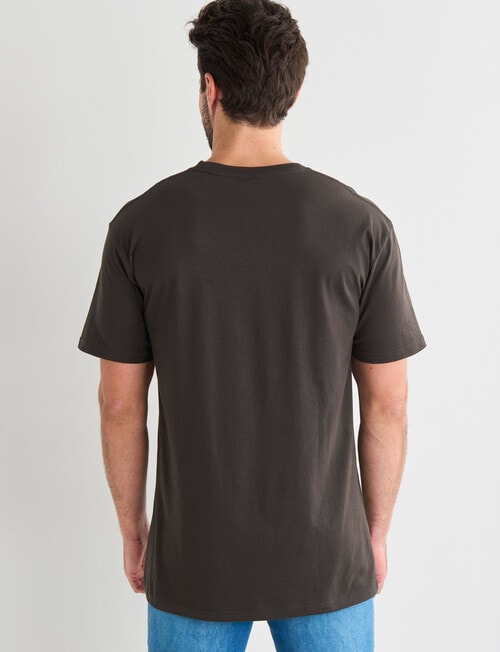 Mr Vintage NZZN Whakairo Mono Tee, Iron product photo View 02 L