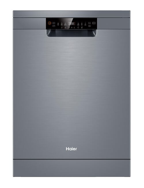 Haier Freestanding Dishwasher, Satina, HDW15F1S1 product photo