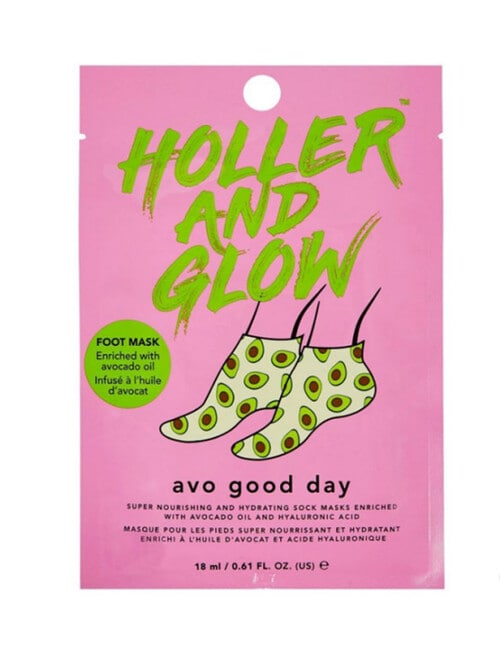 Holler and Glow Avo Good Day Foot Mask product photo