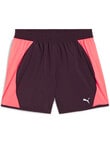 Puma Run Fav Velocity 5" Short, Midnight Plum-Sunset Glow product photo