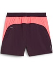 Puma Run Fav Velocity 5" Short, Midnight Plum-Sunset Glow product photo View 02 S