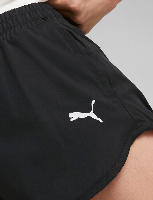 Puma Active 4" Woven Shorts, Black product photo View 06 L