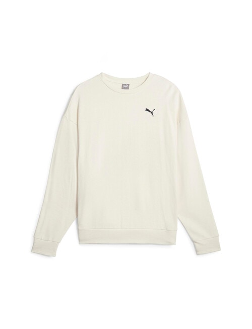 Puma Better Essentials Oversized Crew, White product photo