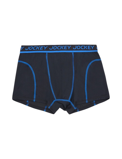 Jockey Performance Trunk & Sock Gift Box, Black & Blue product photo View 02 L