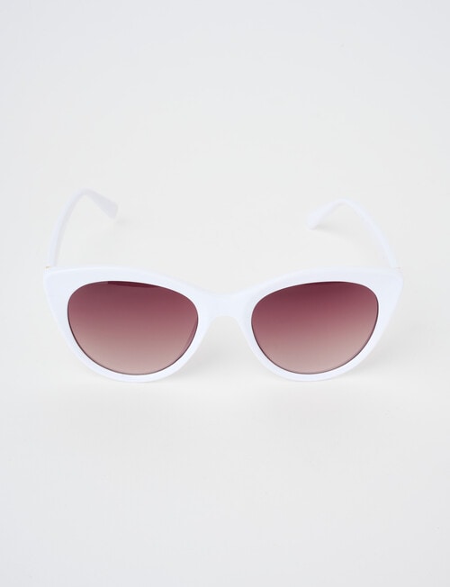 Whistle Accessories Amalfi Sunglasses, White product photo View 02 L