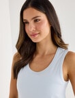 Whistle Sleep Shelf Bra Tank Top, Pale Blue product photo View 04 S