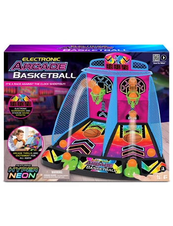 Games Electronic Arcade Basketball, Hyper Neon product photo