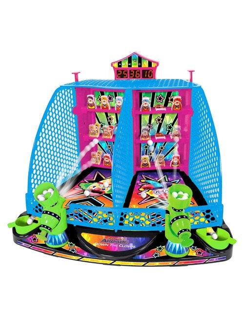 Games Electronic Arcade Down-The-Clown, Hyper Neon product photo View 02 L