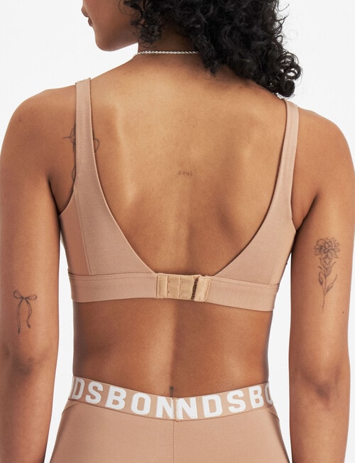 Bonds Chafe Of Crop Bra, Neutral, 10-24 product photo View 03 L