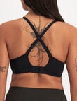 Bonds Bases Wirefree Lift Bra, Black, A-D product photo View 04 S