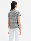 Levis Raita Stripe Perfect Tee, Caviar product photo View 02 S