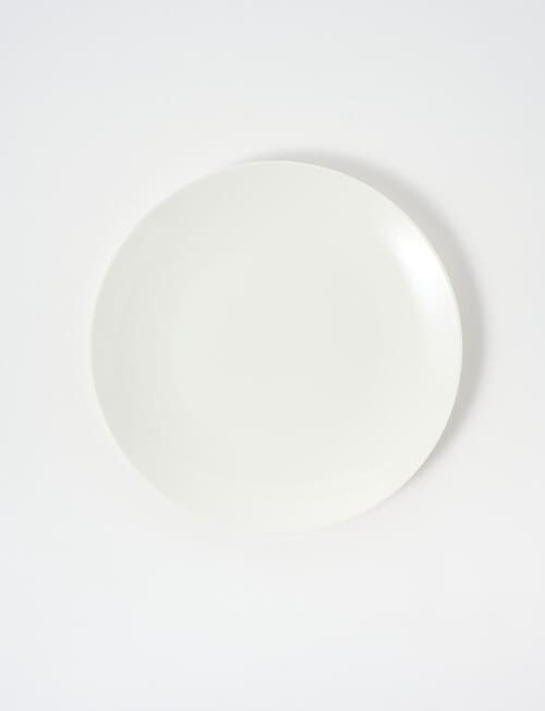 Alex Liddy Contemporary Coupe Entrée Plate, White, 23cm product photo View 02 L