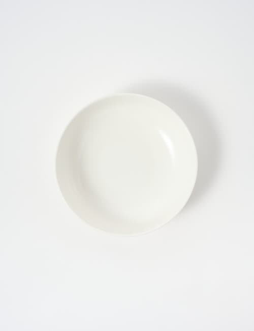 Alex Liddy Contemporary Coupe Pasta Bowl, White, 18cm product photo View 02 L