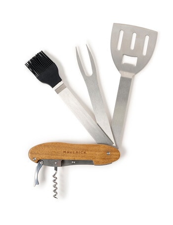 Davis & Waddell Maverick 5 in 1 Foldable BBQ Tool product photo