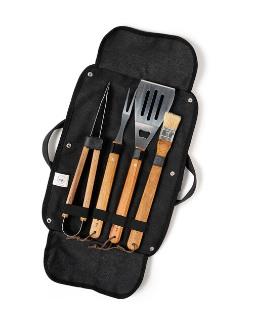 Davis & Waddell Maverick Essential BBQ Tool Set, 5 Piece Set product photo