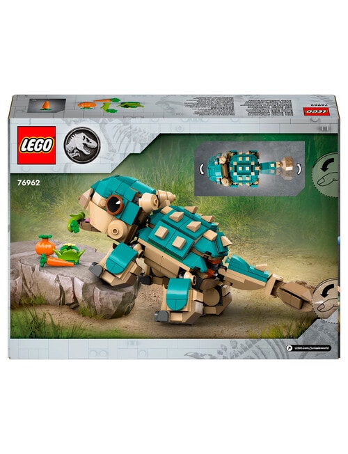 LEGO Jurassic World Bumpy The Buildable Ankylosaurus, 76962 product photo View 09 L