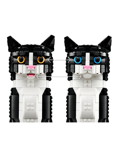 LEGO Ideas Tuxedo Cat, 21349 product photo View 07 L
