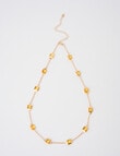 Harlow Coloured Crystal Necklace, Gold Tone product photo