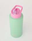 Smash Hydrate Stainless Steel DW Sipper Pink & Green, 1L product photo