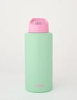 Smash Hydrate Stainless Steel DW Sipper Pink & Green, 1L product photo View 02 S