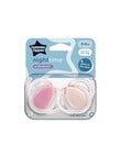 Tommee Tippee Night Time Soother, 2-Pack, 0-6m, Assorted product photo View 03 S