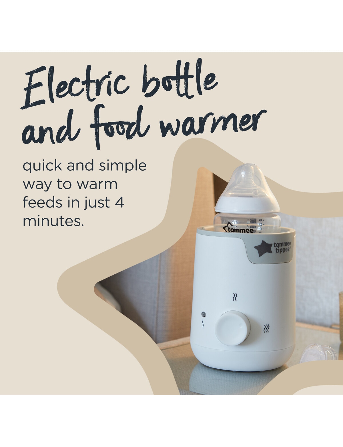 Set Spazzola E Pettine Tommee Tippee - Morbido Neonato | Cura Capelli Bebè