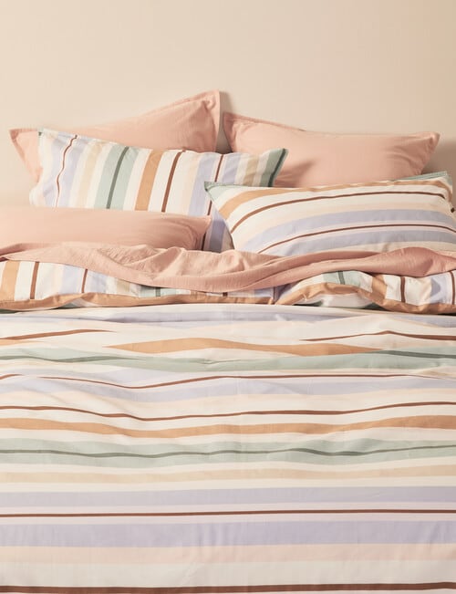 Haven Corban Washed Duvet Cover Set product photo View 02 L