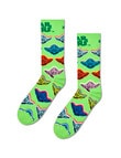 Licensed Happy Socks Star Wars Yoda Socks, Light Green product photo