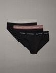 Calvin Klein Cotton Stretch Engineered Trunk, 3-Pack, Black, Shade, Slate product photo