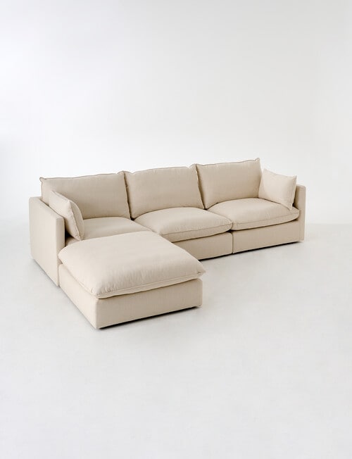 Marcello&Co Aspen Fabric Modular Left Hand Facing product photo View 18 L