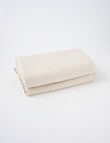 Marcello&Co Aspen Maxi Cover Fabric Modular Ottoman, Natural product photo