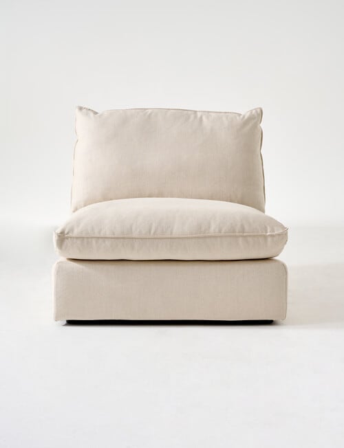 Marcello&Co Aspen Fabric Modular Armless Chair product photo View 03 L