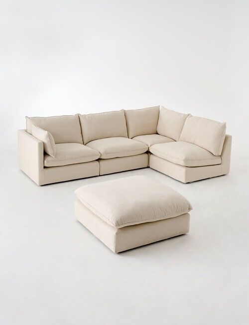 Marcello&Co Aspen Fabric Modular Armless Chair product photo View 12 L