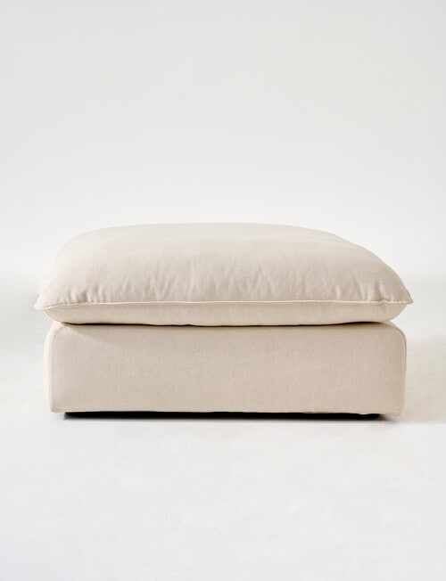 Marcello&Co Aspen Fabric Modular Ottoman product photo View 02 L