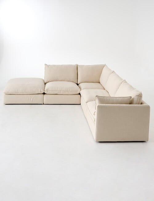 Marcello&Co Aspen Fabric Modular Ottoman product photo View 17 L