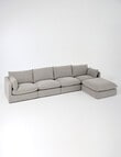Marcello&Co Aspen Fabric Modular Left Hand Facing product photo View 10 S