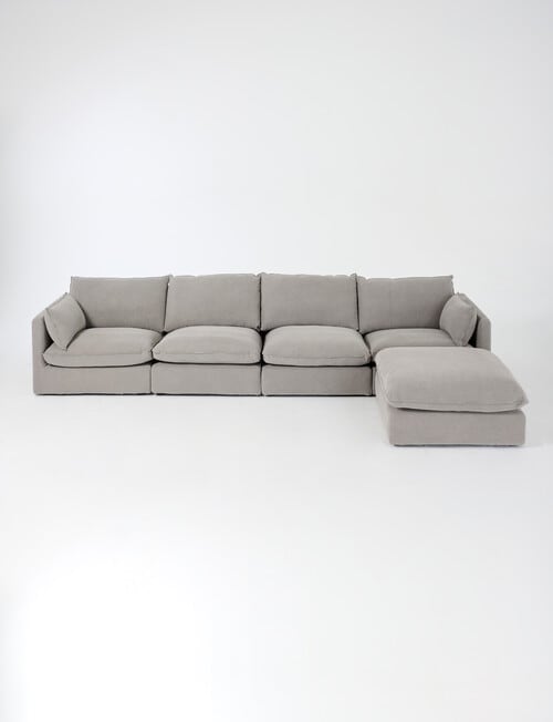 Marcello&Co Aspen Fabric Modular Left Hand Facing product photo View 11 L