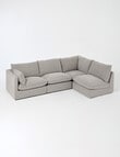 Marcello&Co Aspen Fabric Modular Left Hand Facing product photo View 12 S