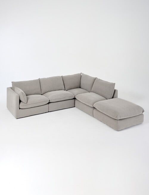 Marcello&Co Aspen Fabric Modular Left Hand Facing product photo View 14 L