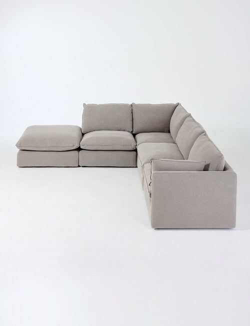 Marcello&Co Aspen Fabric Modular Corner product photo View 11 L