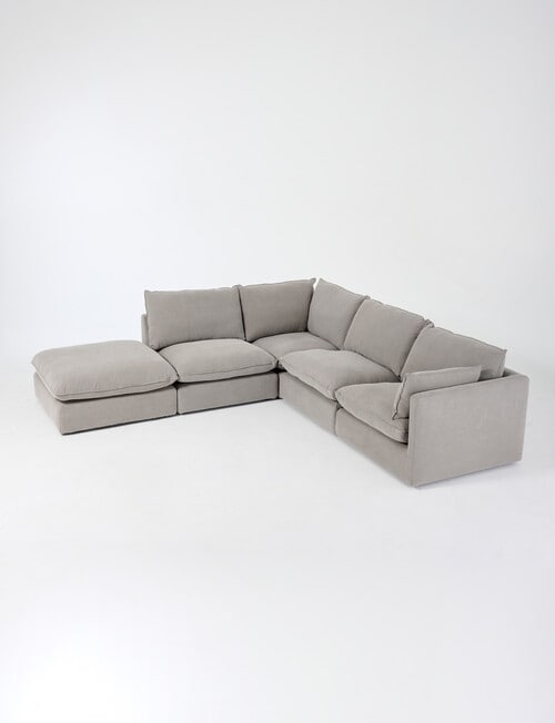 Marcello&Co Aspen Fabric Modular Corner product photo View 12 L