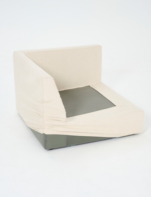 Marcello&Co Aspen Cover Fabric Modular Right Hand Facing, Natural product photo View 02 L