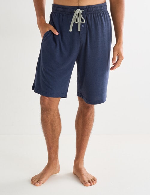 Mazzoni Viscose Rayon from Bamboo Lounge Short, Navy product photo