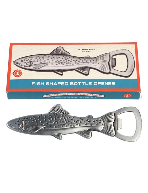 TWO'S COMPANY Fish-Shaped Bottle Opener product photo