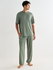 Mazzoni Viscose Rayon from Bamboo Lounge Pant, Sage product photo View 03 S